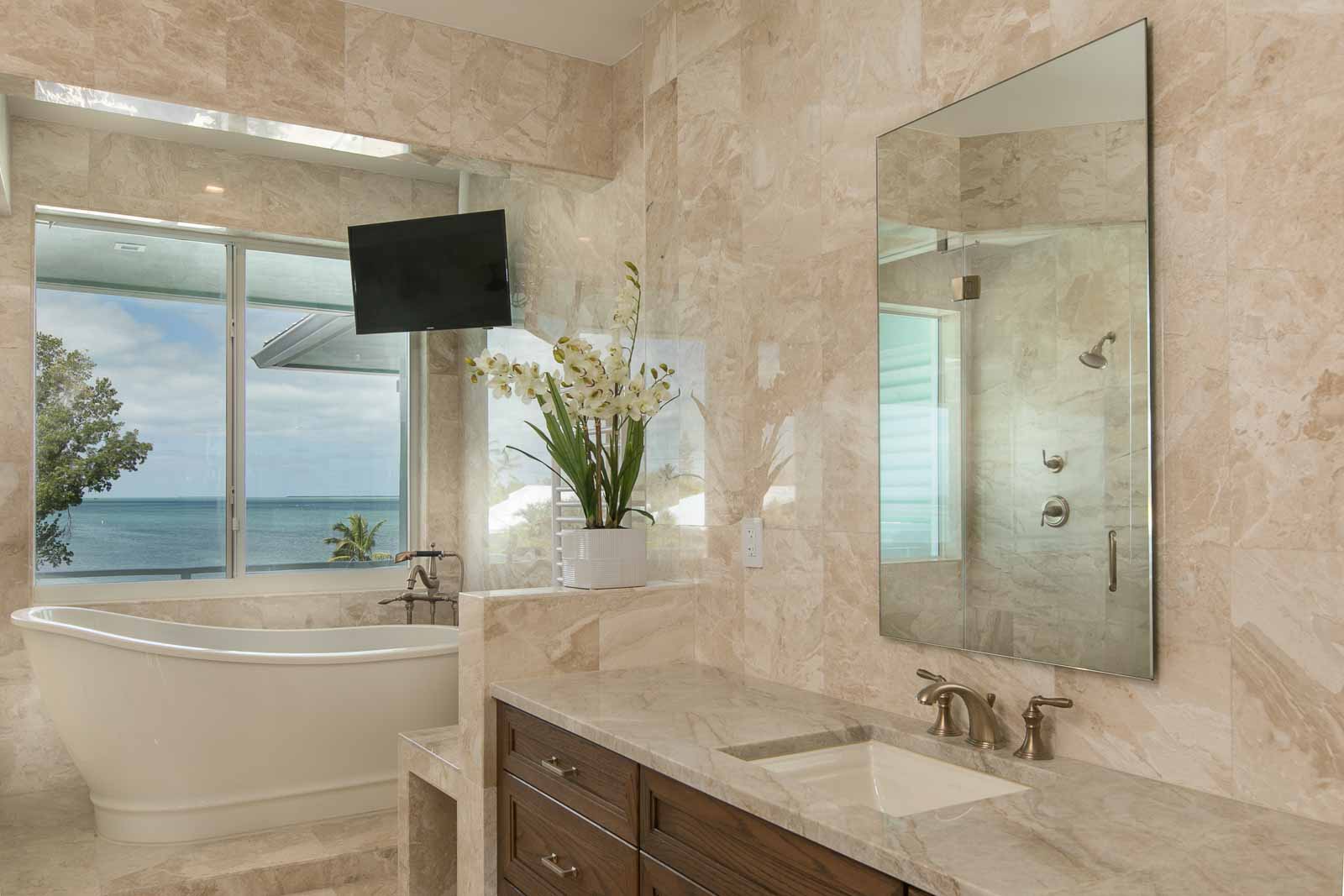 Taj Mahal Bathroom 2 1, Primestones® Granite, Quartz, Marble