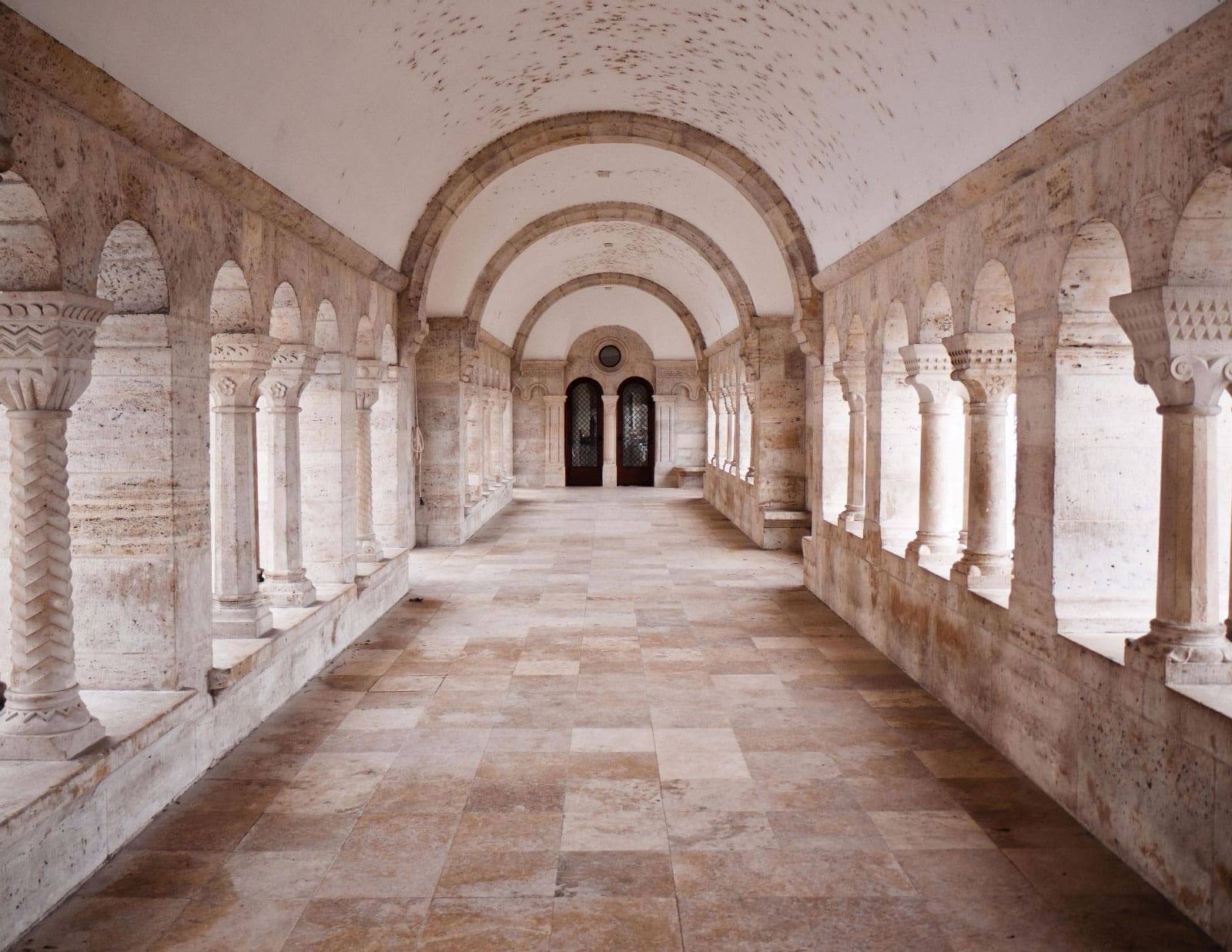 Italian Villa Hallway