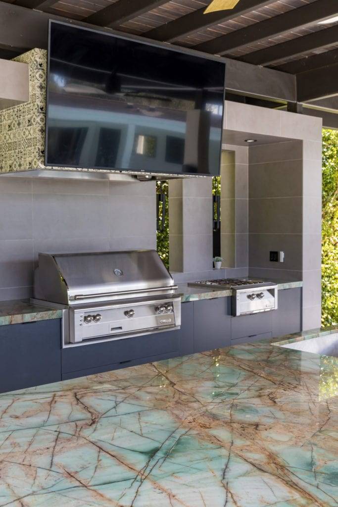 brazilian amazon quartzite outdoor kitchen 22