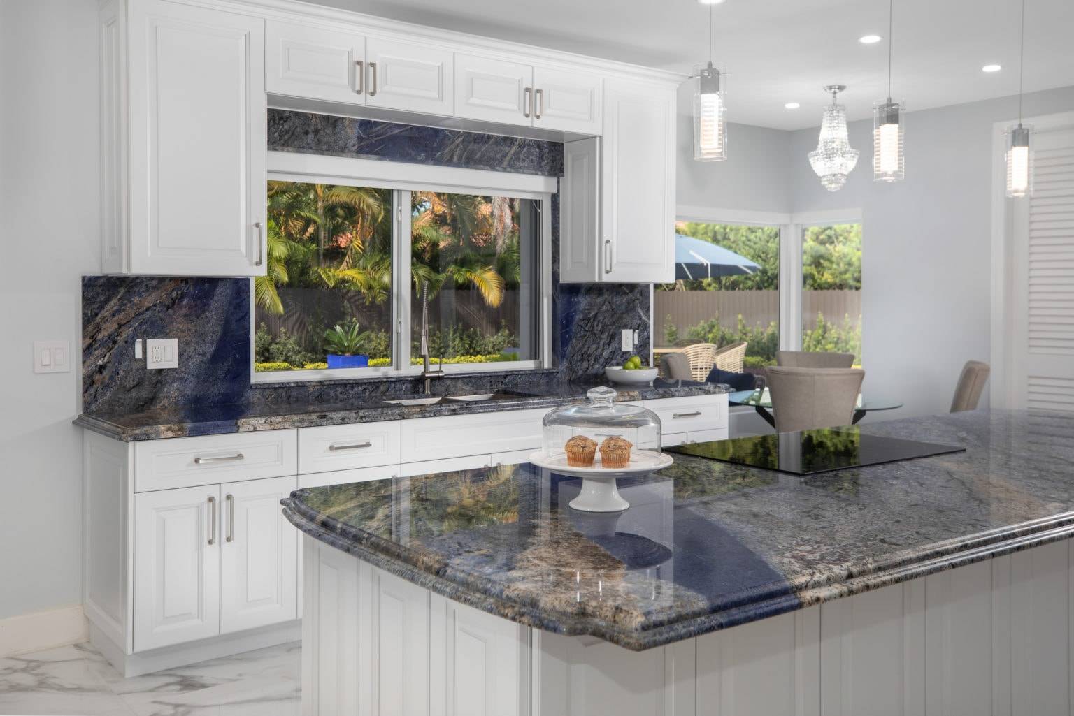 Blue Bahia Granite Kitchen 22