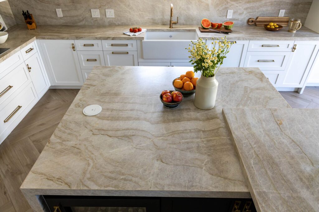 Taj Mahal Quartzite Kitchen 10