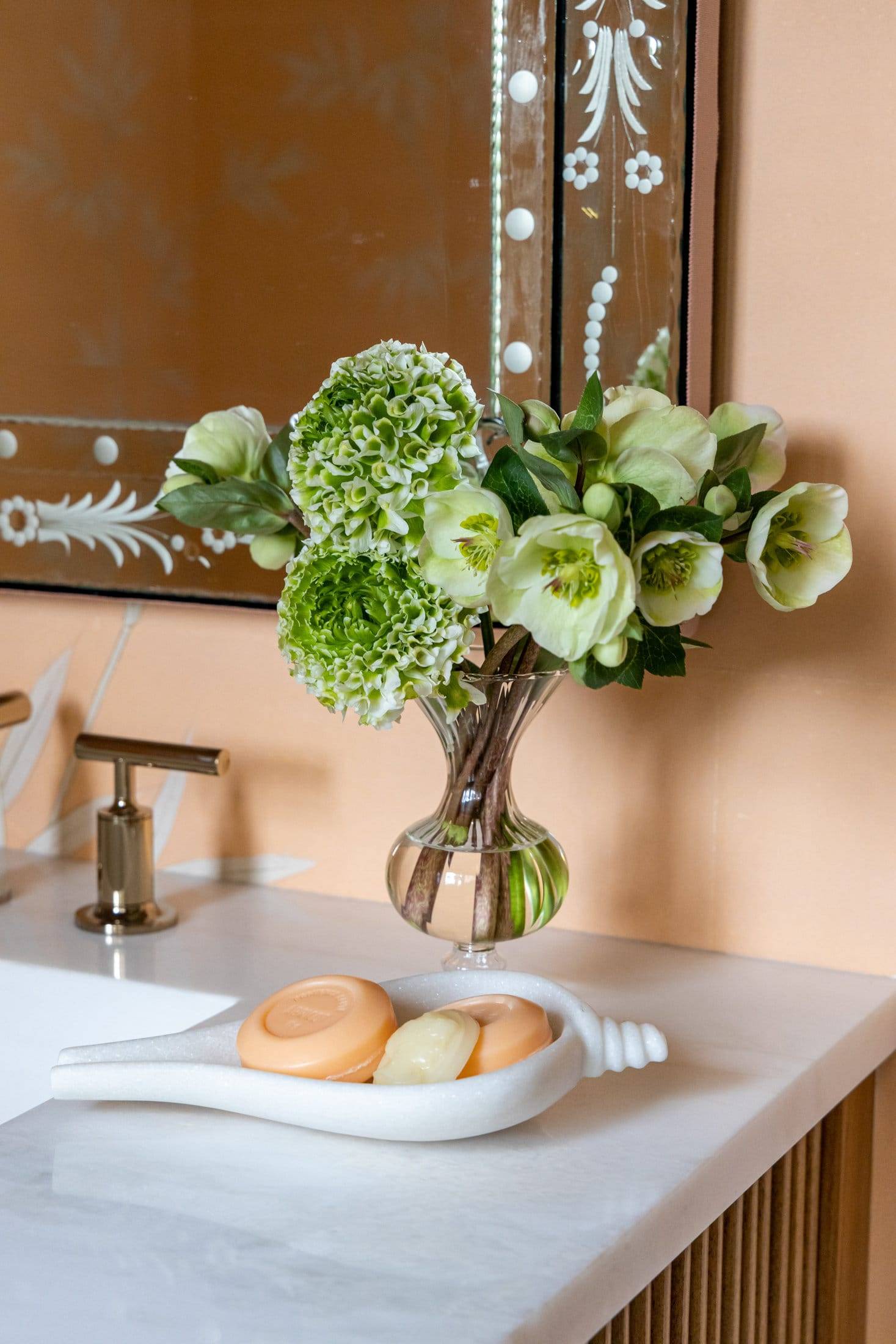 Mystery White Marble Vanity