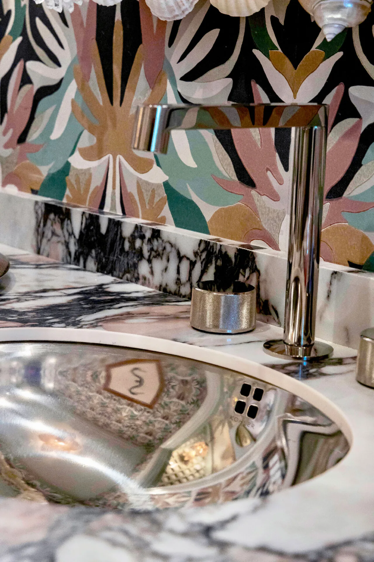 Calacatta Viola Honed Porcelain Sink